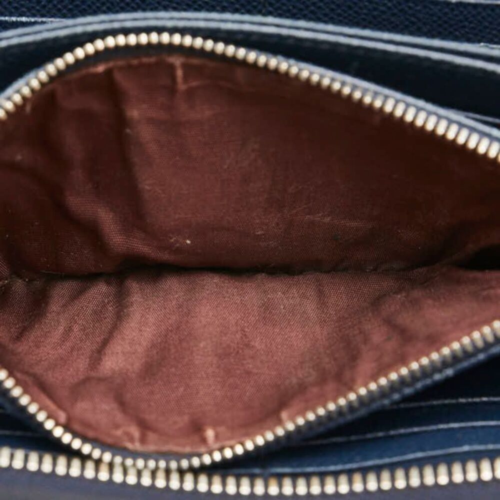 Bulgari Bvlgari Bvlgari Navy Leather Wallet  (Pre-Owned) - Picture 5 of 12